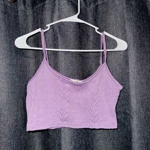 Tube top like knitted tank top